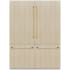 ZLINE Autograph Edition 60 Inch Wide 32.2 Cu. Ft. Energy Star Certified Panel Ready Four Door Refrigerator with Polished Gold Handles and Water Dispenser Panel Ready / Polished Gold