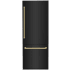 Black Stainless Steel / Polished Gold
