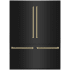 Black Stainless Steel / Champagne Bronze