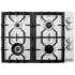ZLINE Series 30 Inch Wide 4 Burner Natural Gas Cooktop with Italian-Made Sealed Burners Stainless Steel