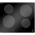 ZLINE 24 Inch Wide 4 Burner Induction Cooktop with Power Boost Mode Black