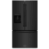 ZLINE 36 Inch Wide 28.9 Cu. Ft. Energy Star Certified Fingerprint Resistant French Door Refrigerator with Dual Ice Makers and Rapid Chill Black Stainless Steel
