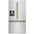 ZLINE Autograph Edition 36 Inch Wide 28.9 Cu. Ft. Energy Star Certified French Door Refrigerator in Stainless Steel with Polished Gold Handles Stainless Steel / Polished Gold