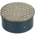 Zurn Finished Area Floor Access Housing – 3" Round Nickel Bronze Cover Nickel Bronze