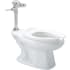 Zurn EcoVantage 1.28 GPF One Piece Elongated Toilet with Left Hand Lever - Less Seat White
