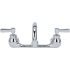 Zurn 2.2 GPM Wall Mounted Double Handle Utility Faucet with Metal Handles Chrome