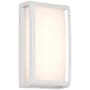 Access Lighting Montana 9" Tall LED Marine Grade Outdoor Wall Sconce White