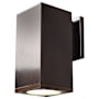 Access Lighting Bayside Single Light 8" Tall Integrated LED Outdoor Wall Sconce Bronze / Frosted