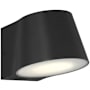 Access Lighting Ry 6" Tall LED Marine Grade Outdoor Wall Sconce Black / Frosted