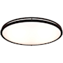 Access Lighting Solero III 18" Wide LED Flush Mount Ceiling Fixture Bronze