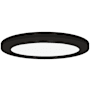 Access Lighting Slim 5" Wide LED Flush Mount Ceiling Fixture Black / White
