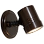 Access Lighting Myra 4-1/2" Tall Marine Grade Adjustable Spotlight Wall Sconce Bronze / Clear