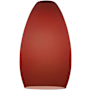 Access Lighting Inari Silk 5" W x 9" L Glass Lighting Shade Plum