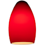 Access Lighting Inari Silk 5" W x 9" L Glass Lighting Shade Red