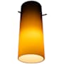 Access Lighting Cylinder 4" W x 10" L Lighting Shade Amber