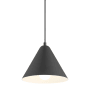 Access Lighting Ford 10" Wide LED Mini Pendant Matte Black