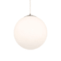 Access Lighting Pearl 16" Wide Pendant Brushed Steel