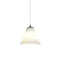 Access Lighting Sydney 1 Light Mini Pendant Oil Rubbed Bronze / White