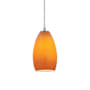 Access Lighting Sydney 1 Light Mini Pendant Brushed Steel / Maya