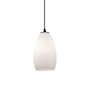 Access Lighting Champagne 1 Light LED Pendant - 5" Wide with Opal Shade Oil Rubbed Bronze