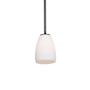 Access Lighting Sherry 1 Light LED Pendant - 5" Wide with Opal Shade Oil Rubbed Bronze