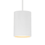 Access Lighting Pilson XL 6" Wide Mini Pendant Matte White