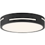 Access Lighting Harmony 15" Wide LED Flush Mount Ceiling Fixture Matte Black