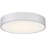 Access Lighting Como 14" Wide LED Flush Mount Ceiling Fixture Satin / White