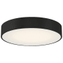 Access Lighting Como 22" Wide LED Flush Mount Drum Ceiling Fixture Black