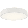 Access Lighting Como 22" Wide LED Flush Mount Drum Ceiling Fixture White