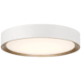 Access Lighting Malaga 16" Wide LED Flush Mount Ceiling Fixture Matte White / White
