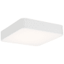 Access Lighting Granada 16" Wide LED Flush Mount Square Ceiling Fixture White