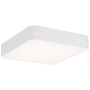 Access Lighting Granada 20" Wide LED Flush Mount Square Ceiling Fixture White