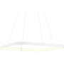 Access Lighting Ravello 24" Wide LED Linear Chandelier Matte White