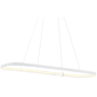 Access Lighting Ravello 48" Wide LED Suspension Linear Pendant Matte White