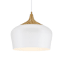 Access Lighting Blend 12" Wide Wood Pendant White