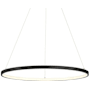 Access Lighting Anello 16" Wide LED Suspension Pendant Matte Black