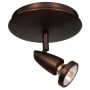 Access Lighting Mirage 6" Wide Semi-Flush Ceiling Fixture Bronze