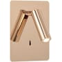 Access Lighting Villa 8" Tall LED Wall Sconce Gold