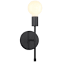 Access Lighting Iconic II G 11" Tall LED Wall Sconce Matte Black