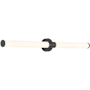 Access Lighting Retreat 36" Wide LED Bath Bar Matte Black / Opal