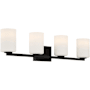 Access Lighting Sienna 30" Wide Vanity Light Matte Black