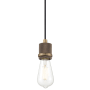 Access Lighting Port Nine Bare 3" Wide LED Mini Pendant Antique Brushed Brass