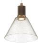 Access Lighting Port Nine 8" Wide LED Mini Pendant Antique Brushed Brass
