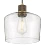 Access Lighting Port Nine 9" Wide LED Mini Pendant Antique Brushed Brass