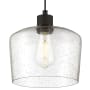 Access Lighting Port Nine 9" Wide LED Mini Pendant Matte Black
