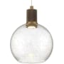 Access Lighting Port Nine 8" Wide LED Mini Pendant Antique Brushed Brass