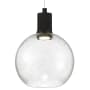 Access Lighting Port Nine 8" Wide LED Mini Pendant Matte Black