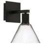 Access Lighting Port Nine 12" Tall LED Wall Sconce Matte Black