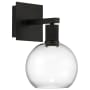 Access Lighting Port Nine 13" Tall LED Wall Sconce Matte Black